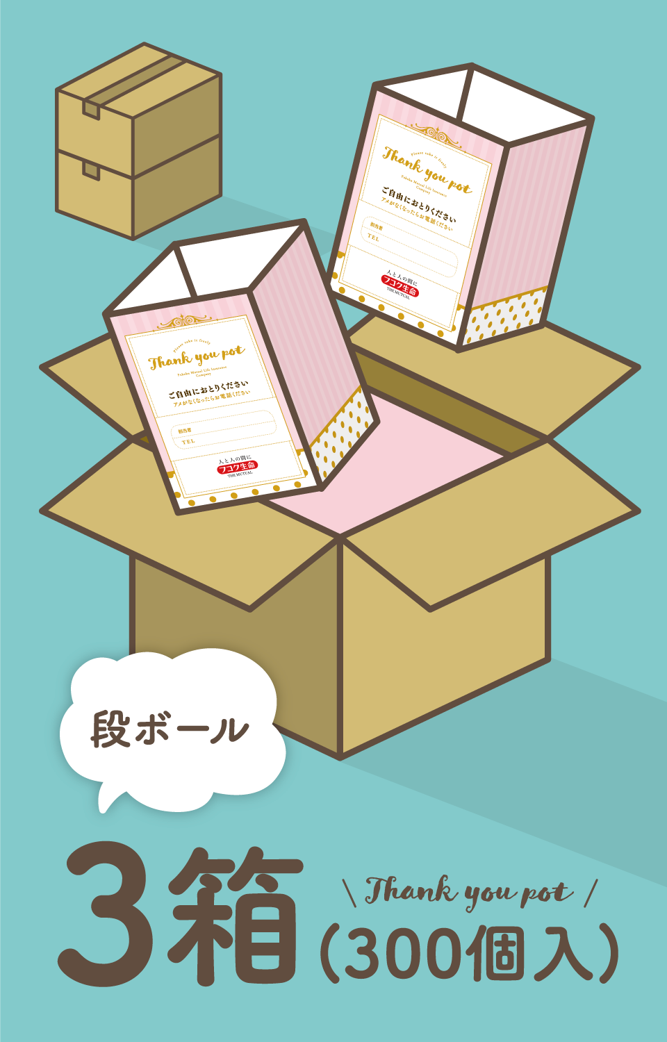 サンキューポット 3箱